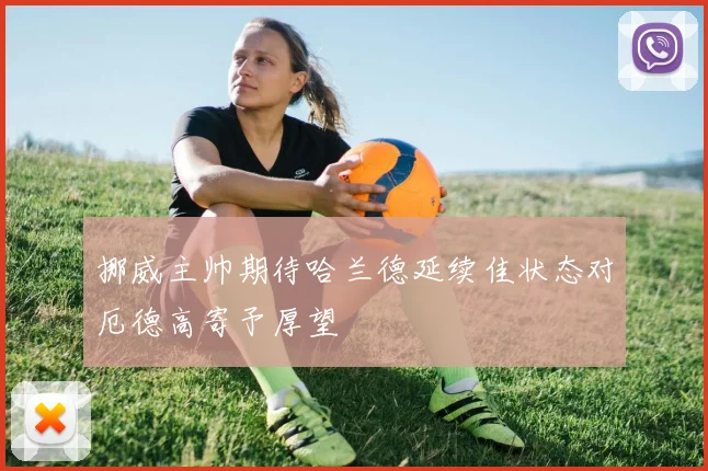 挪威主帅期待哈兰德延续佳状态对厄德高寄予厚望